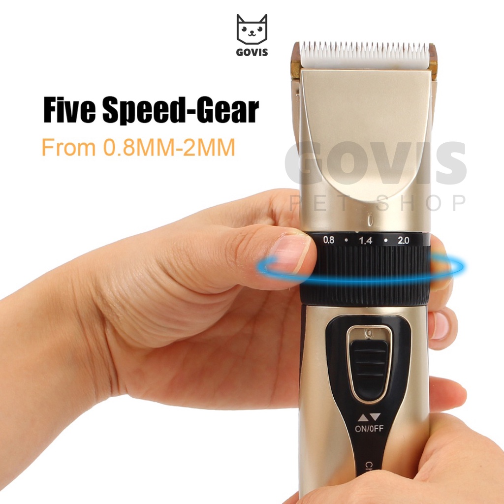 Govis Pencukur Bulu Kucing Pemotong Rambut Hewan Peliharaan Pet Hair Clipper