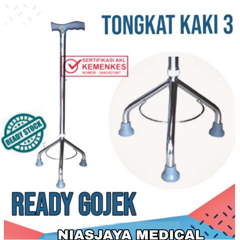 Tongkat Kaki 3/Tongkat  jalan