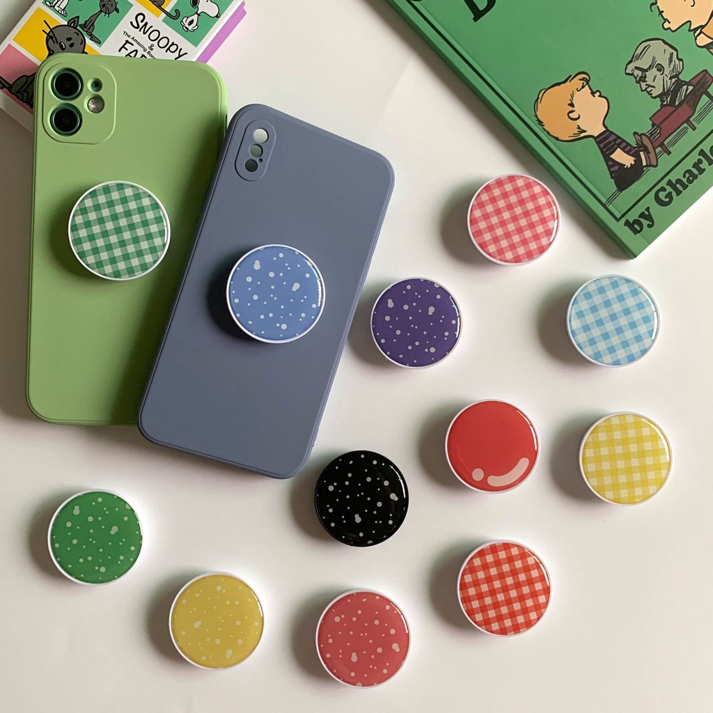 [TPC] Pop Socket Hp Korean Aesthetic Handphone Dudukan Ponsel Lucu Simple Korea LL008