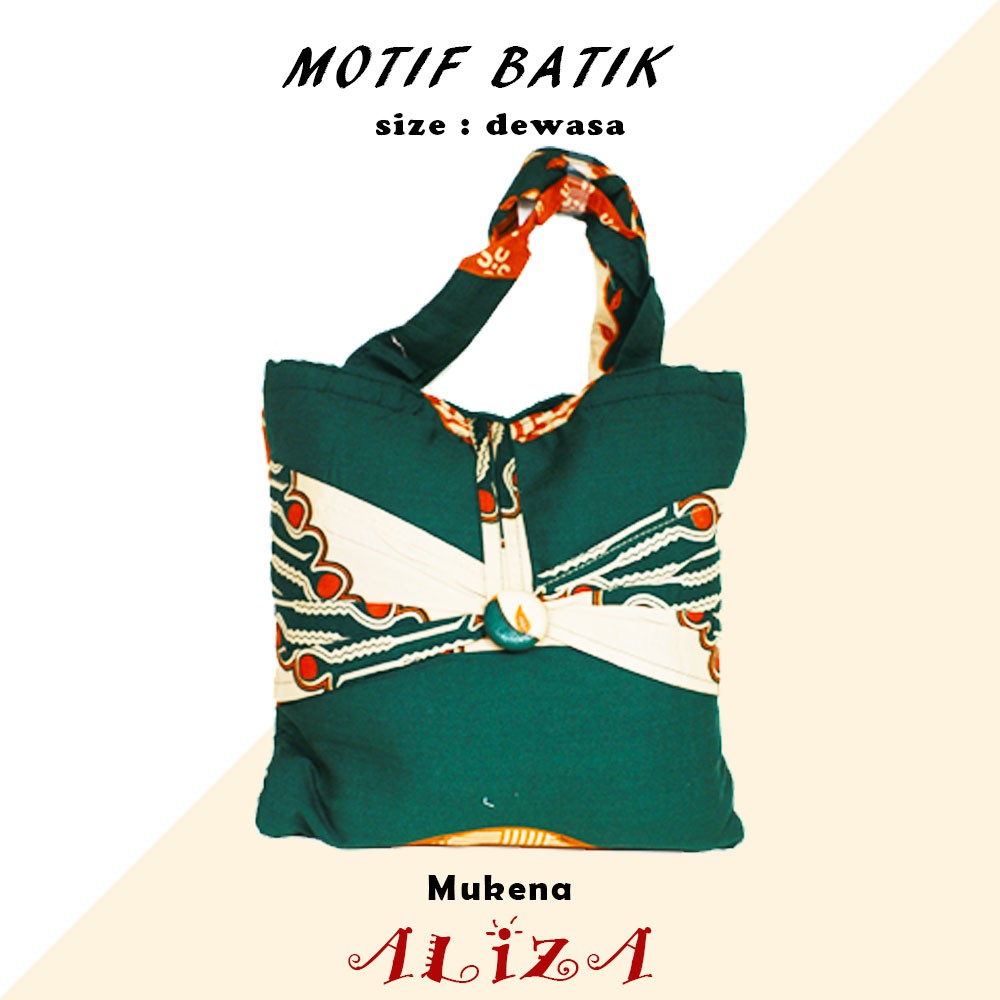 Mukena Dewasa Premium Aliza Motif Batik