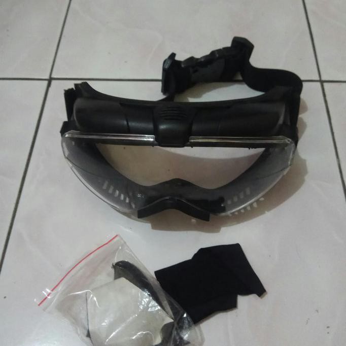 BARANG BARU kacamata airsoft google airsoft aman untuk airsoft