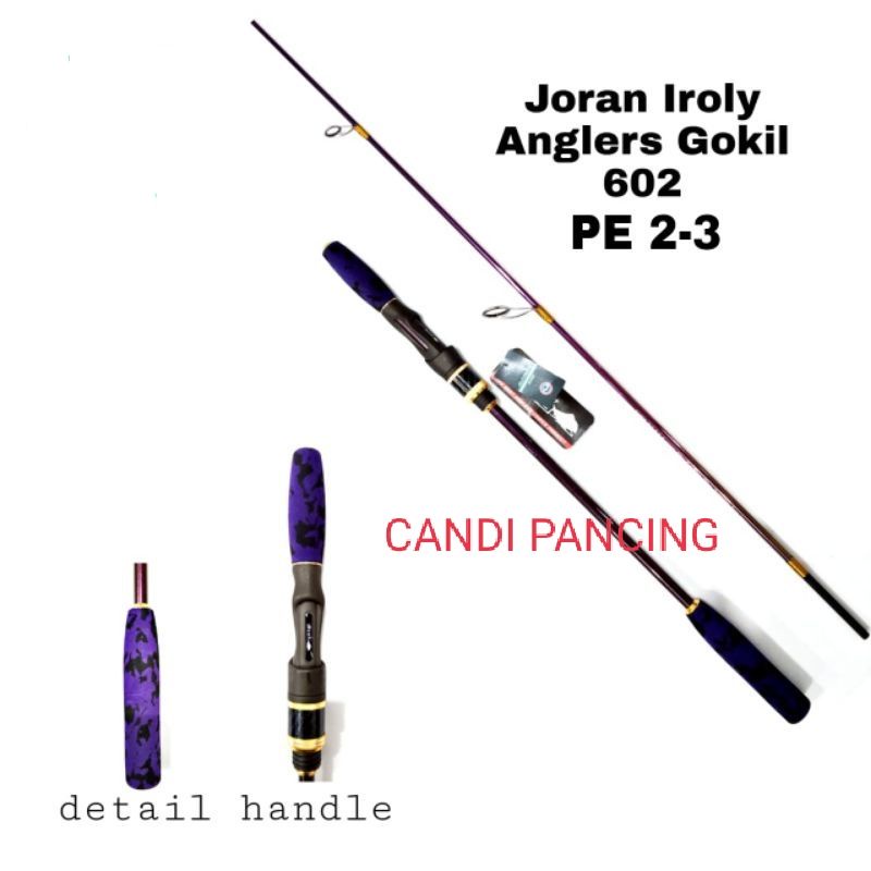 New Joran IROLY ANGLERS GOKIL  Fuji Pe 2-3