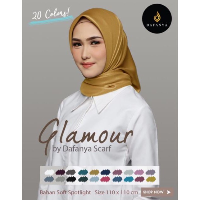 Hijab Segi Empat Glamour Dafanya