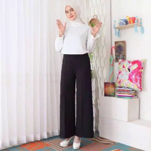 ZAARA JUMBO PANTS / KULOT SCUBA CUBIT XXL JUMBO BB 65-90 KG