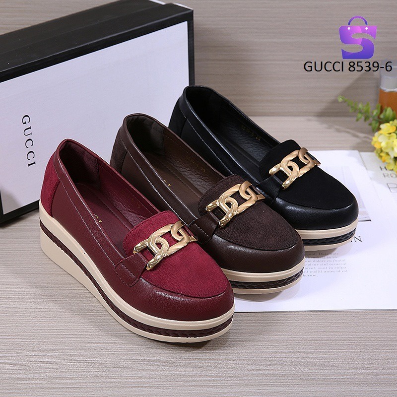 SEPATU WANITA WEDGES SHOES 8539-6