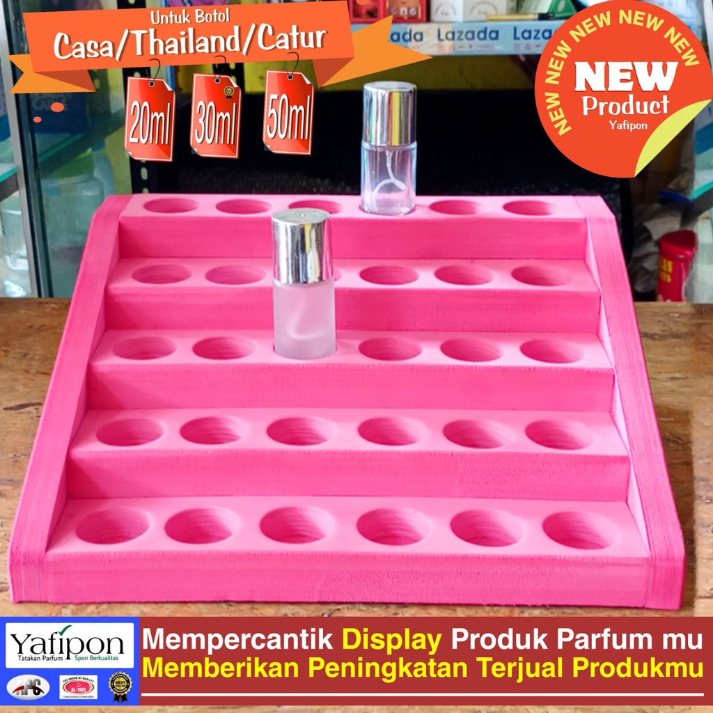Tatakan Botol Casa 30ml Botol Casa 50ml Parfum Thailand