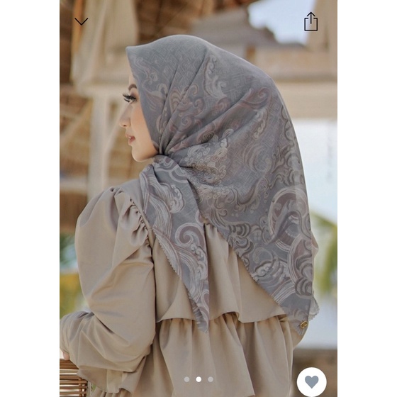 The Wave Voal Square - Stormy, Buttonscarves