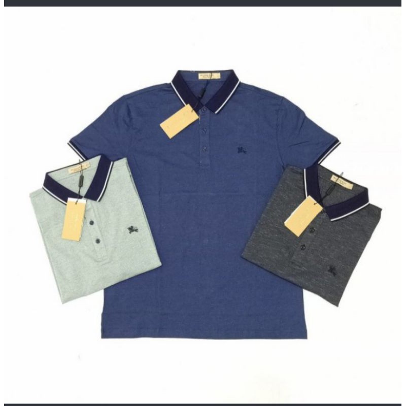 POLO SHIRT PRIA BURB3RRY COTTON SPANDEK WK9525
