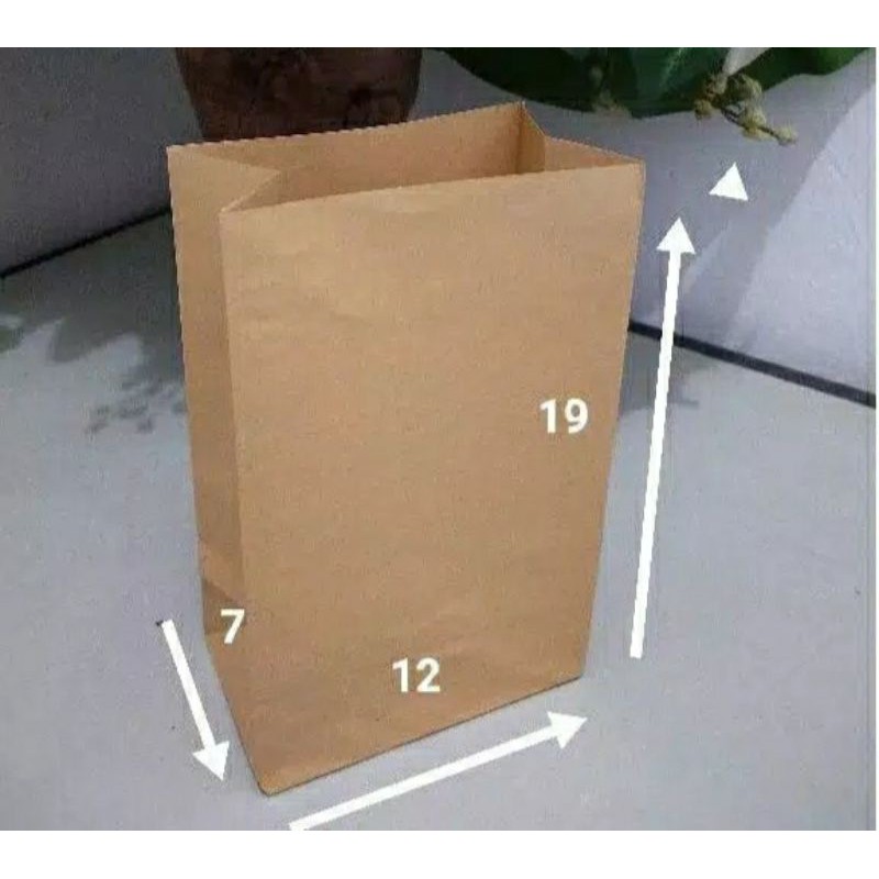 

kantong kertas samson paper bag pembungkus gorengan / roti kertas samson