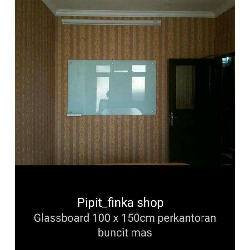 

PAPAN TULIS KACA 5 mm Ukuran 100x150