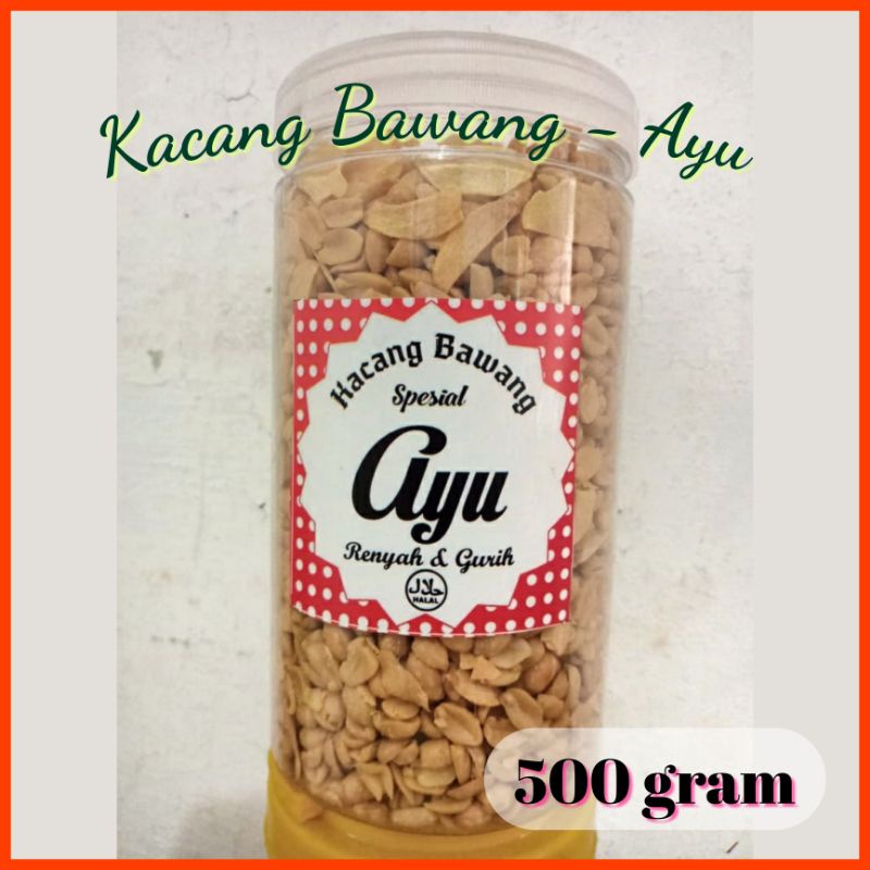 

Snack AYU - Kacang Bawang Spesial 500 gram TOPLES