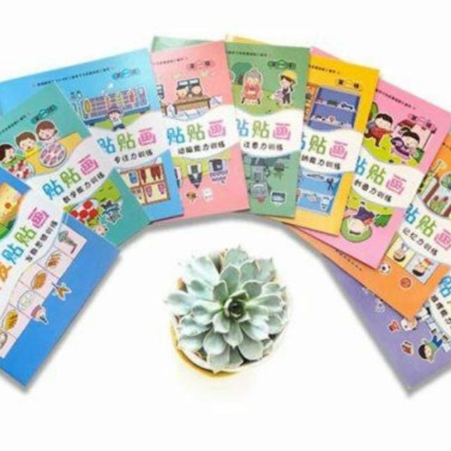

[BISA COD] buku sticker anak