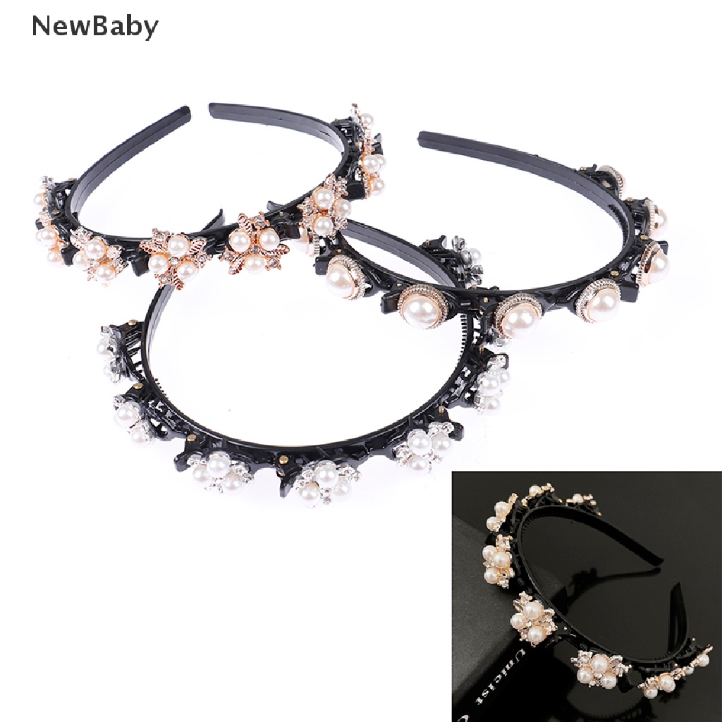 NewBaby Fashion Hairpin Headband Bangs Fixed Hair Accessory Hairstyle For Women Girls ID