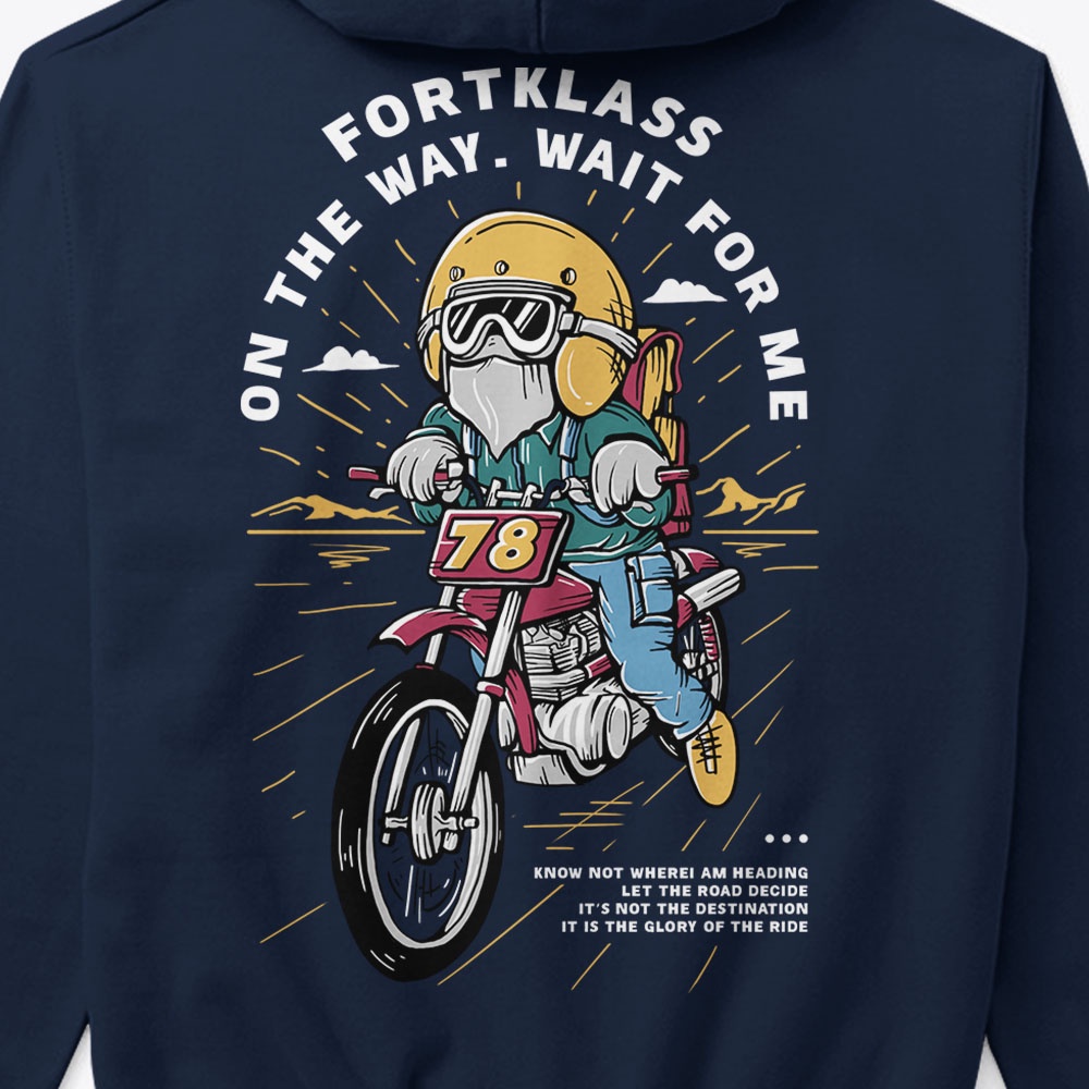 FORTGLASS Loyd Hoodie Premium Pria Lengan Panjang / Sweatshirt unisex By Fortklass