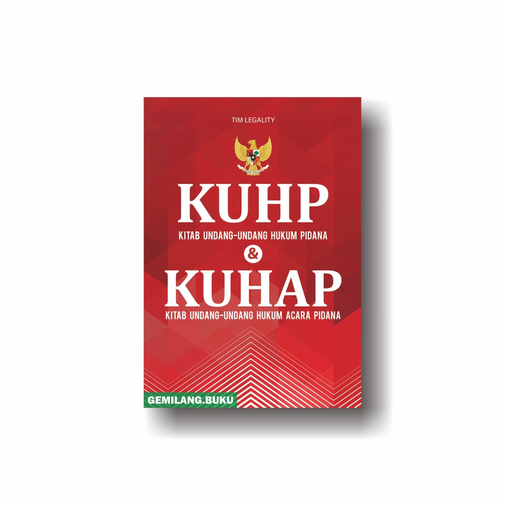 Buku KUHP & KUHAP - Legality