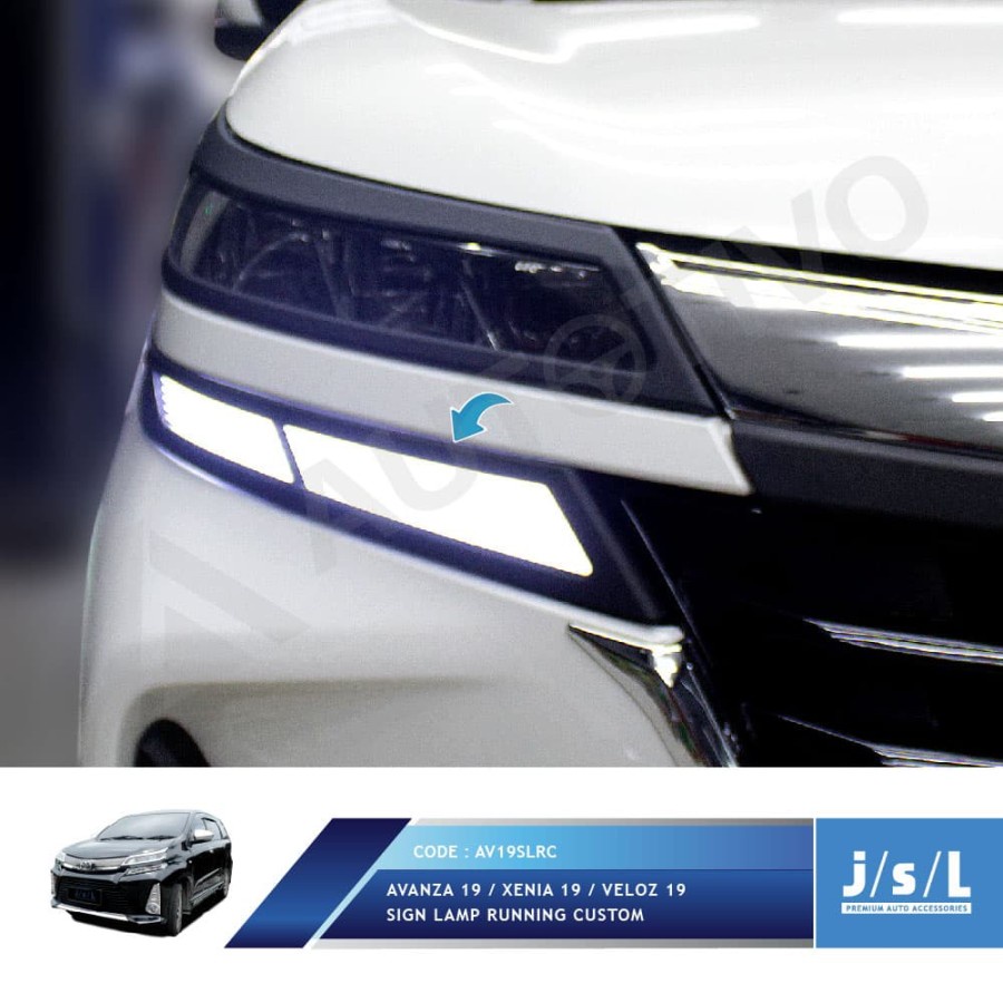 Lampu Running Sign Lamp Toyota Avanza / Daihatsu Xenia / Veloz 2019 Lap Running Custom