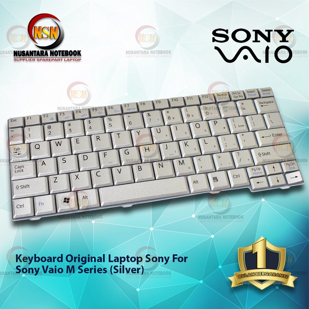 Keyboard Laptop Sony Vaio M Silver Series