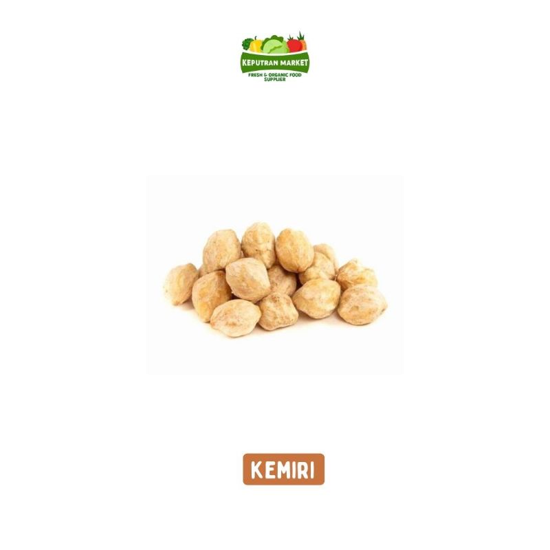

Candlenut / Biji Kemiri 50 Gram / Bumbu Rempah