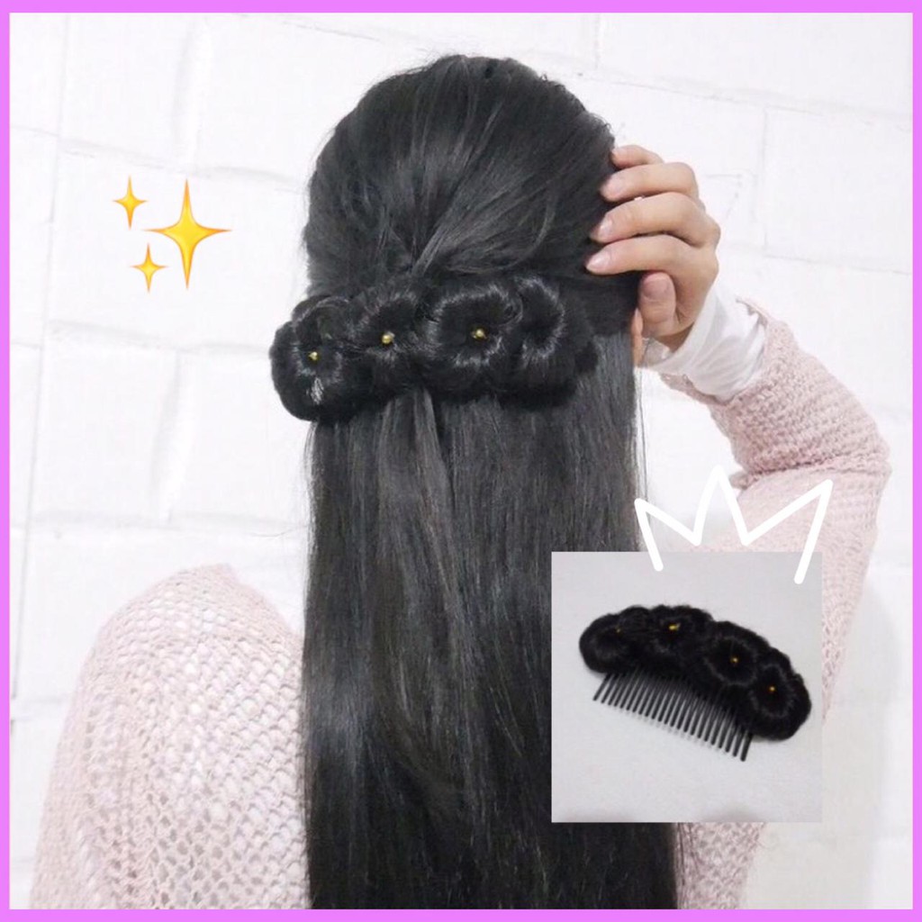 Sirkam khas Bali Mendunia Sirkam Rambut Handmade Kembang Empat Sanggul Sirkam Mahkota Sirkam Rambut