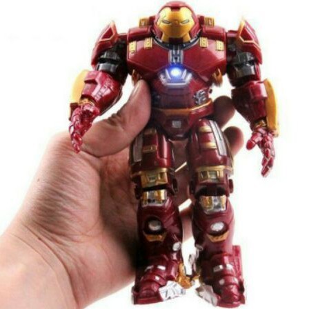 Action Figure Hulkbuster 17Cm Mainan anak Ironman Avengers
