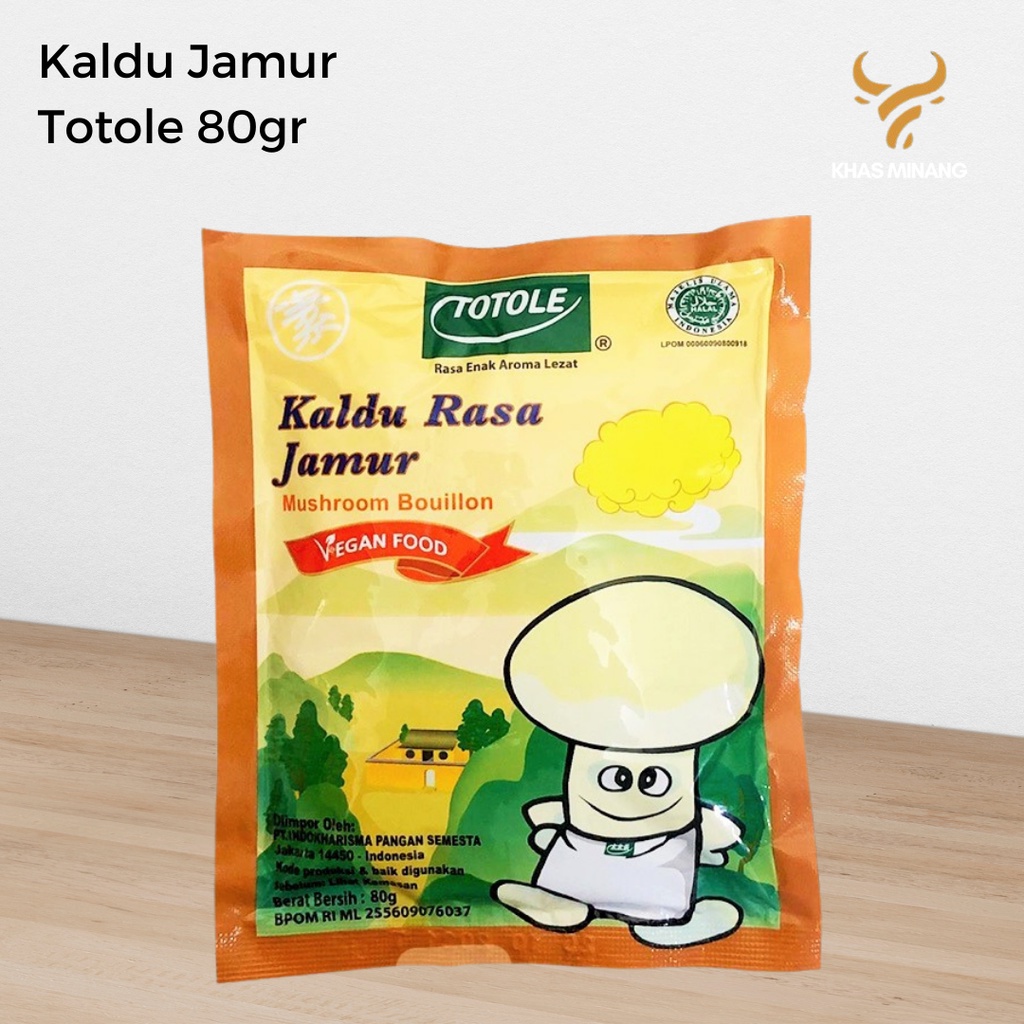 

Kaldu Jamur Totole 80gr Rempah Dapur Oleh Oleh Aneka Khas Minang Padang