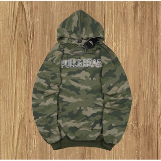 harga hoodie pull and bear camo