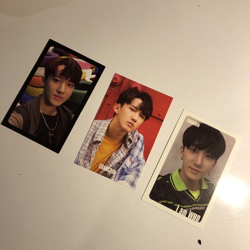changbin stray kids i am who official photocard