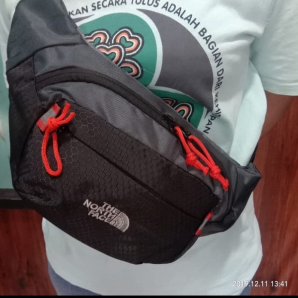 Jual Tas slempang waistbag TNF tas pria slingbag pinggang Murah