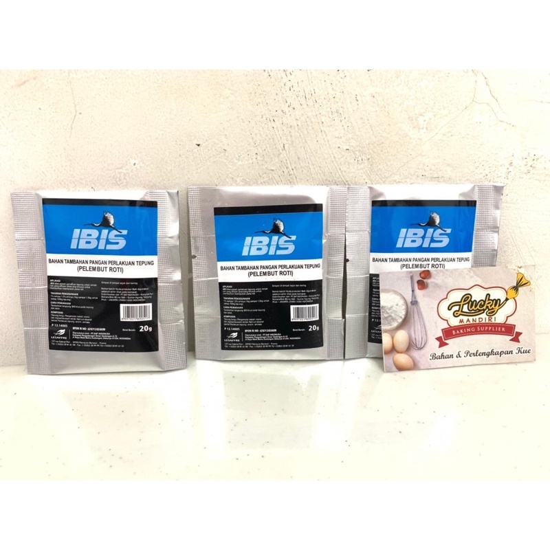 

Ibis Blue / Pelembut Roti 20gr