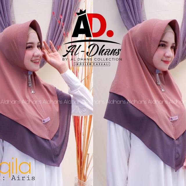 Jilbab bergo instan Aqila ori by Al-Dhans Collection