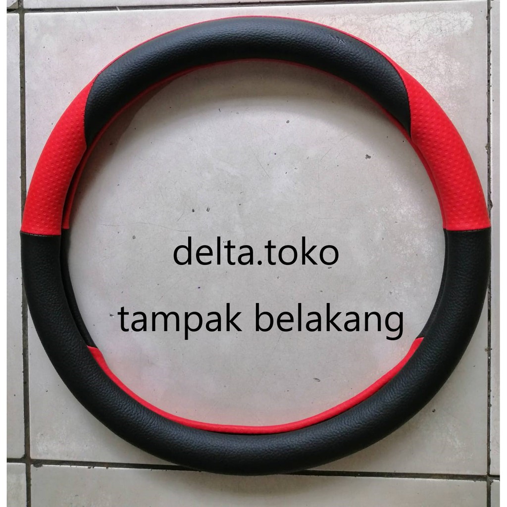 sarung stir /bungkus stir /steering wheel cover bahan Mbtech