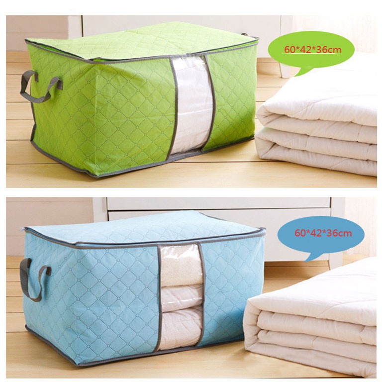 Tas Storage Box Tempat Pakaian Baju Laundry Bed Cover Selimut Serbaguna