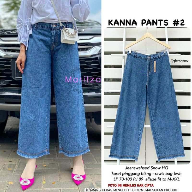 Kanna Pants #2 Celana kulot Jeans