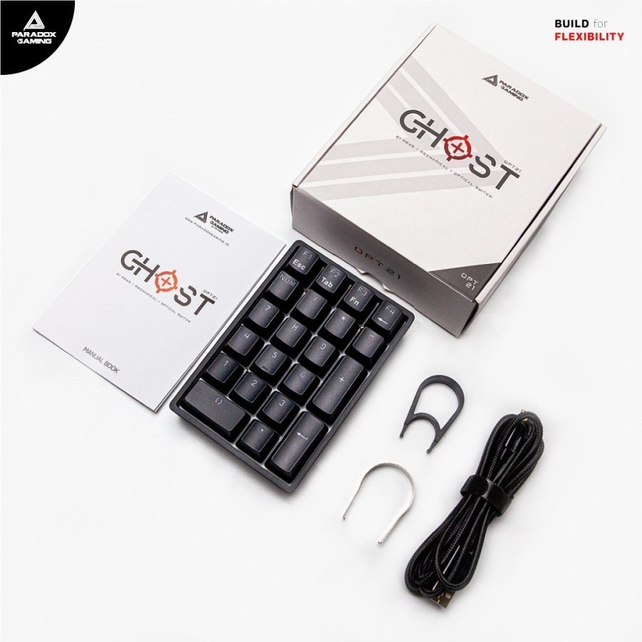 Paradox Gaming GH21 ABS Numpad Keycaps