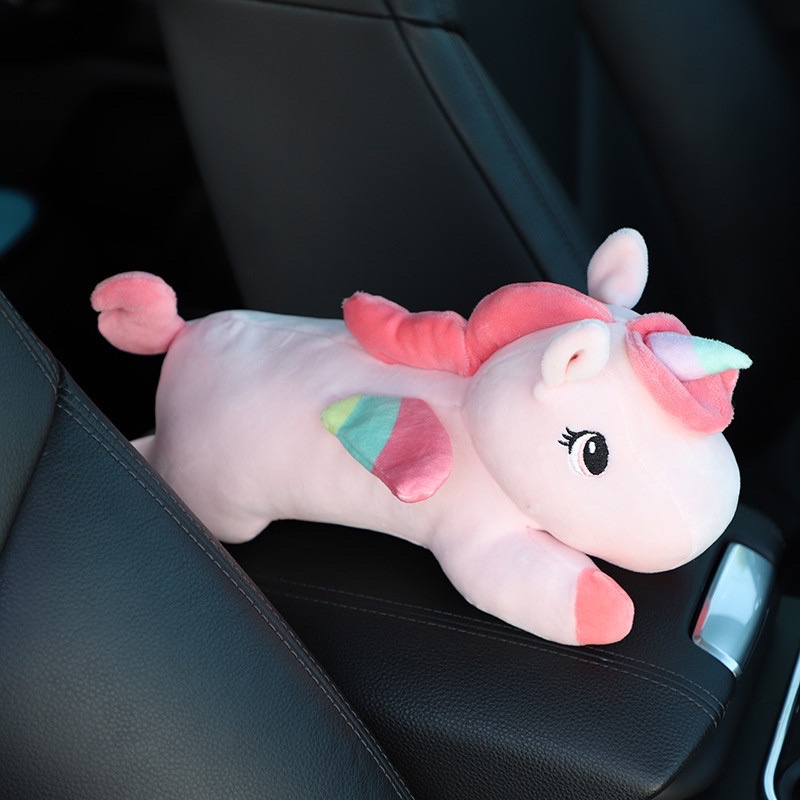 boneka  mobil kuda pony Boneka Unicorn Warna Warni Mini Bertanduk/Boneka Kuda Pony Terbaru