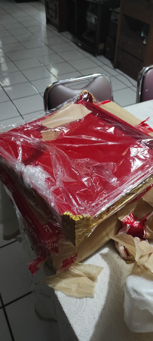 Bedeg/ Tempat Buah/tempat Bokor/ Ukuran 37cm/bahan Fibber