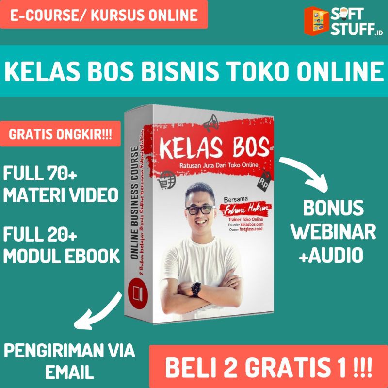 

Ecourse - KELAS BOS - Belajar Strategi Bisnis Online & Digital Marketing