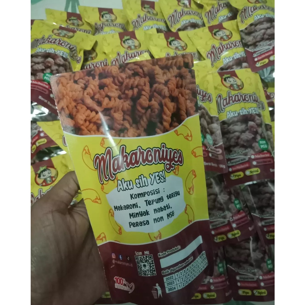 

Makaroni Goreng Pipa Renyah 100gr dari makaroniyes