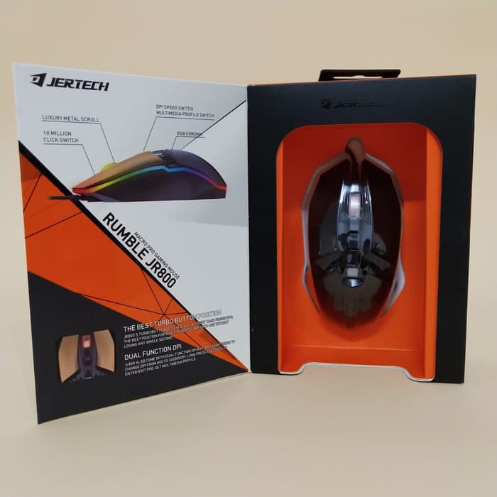 MOUSE GAMING RUMBLE JR800 JERTECH