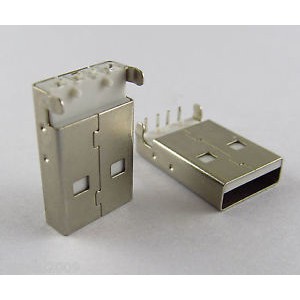 Konektor USB type A 4 pin male socket Connector Jantan PCB