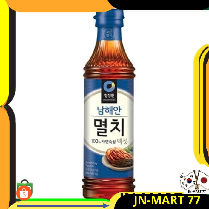 

MAKANAN KOREA/KOREAN FOOD/BUMBU KOREA INSTANT CHUNG JUNG ONE-KECAP IKAN TERI KOREA 500 GR IMPOR