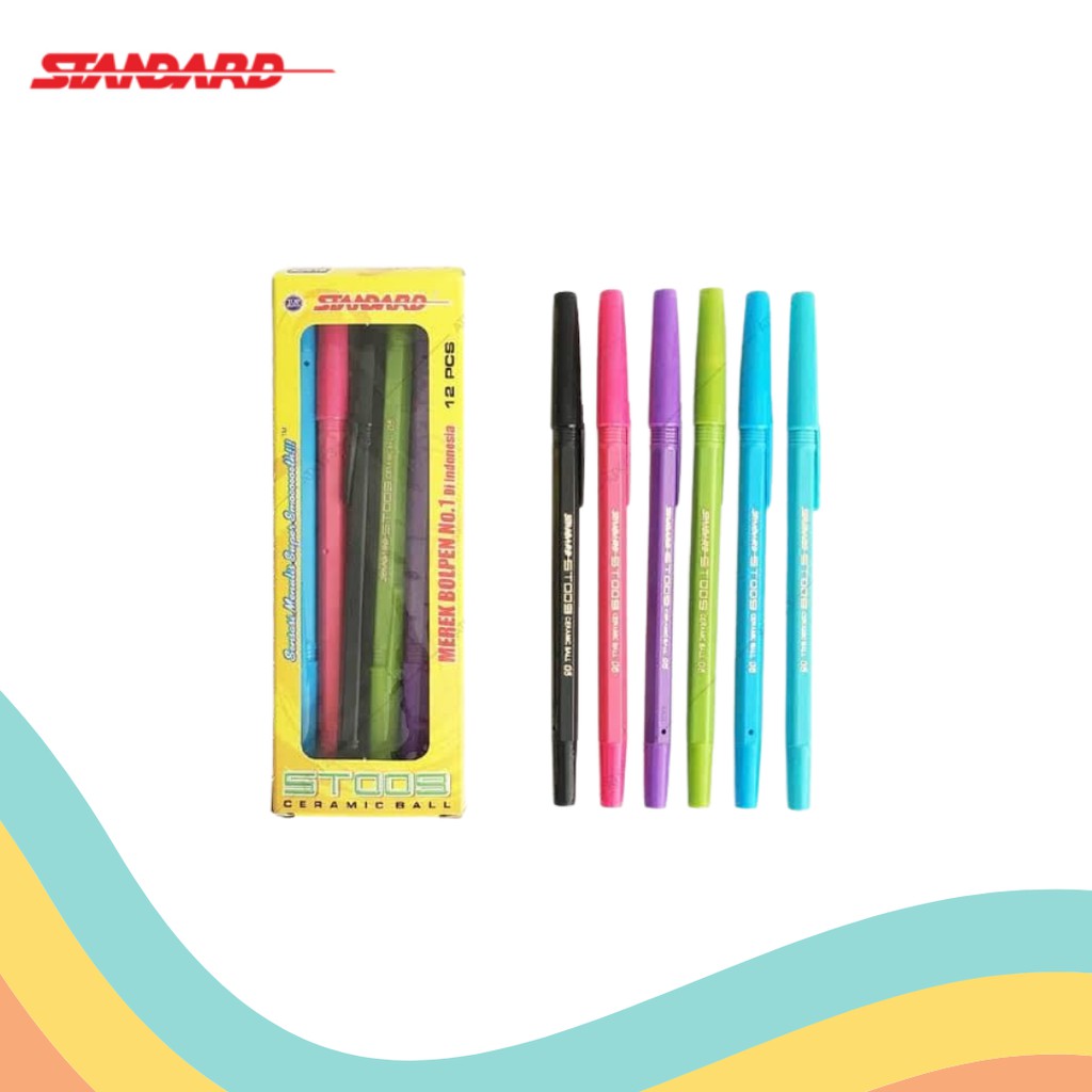 

BALLPOINT STANDARD ST-009 (12 PCS)