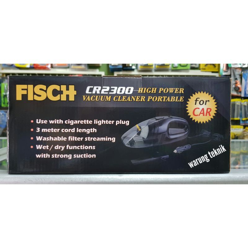 Fisch Car Vacuum Cleaner Portable CR2300 HIGH POWER