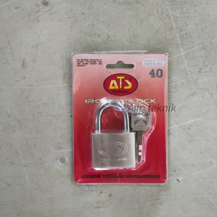 Gembok ATS 40mm pendek gembok pagar 40mm gembok kunci 40 mm termurah