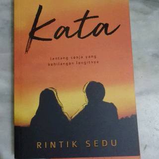 Novel Kata karya Rintik Sedu edisi cover baru Shopee 
