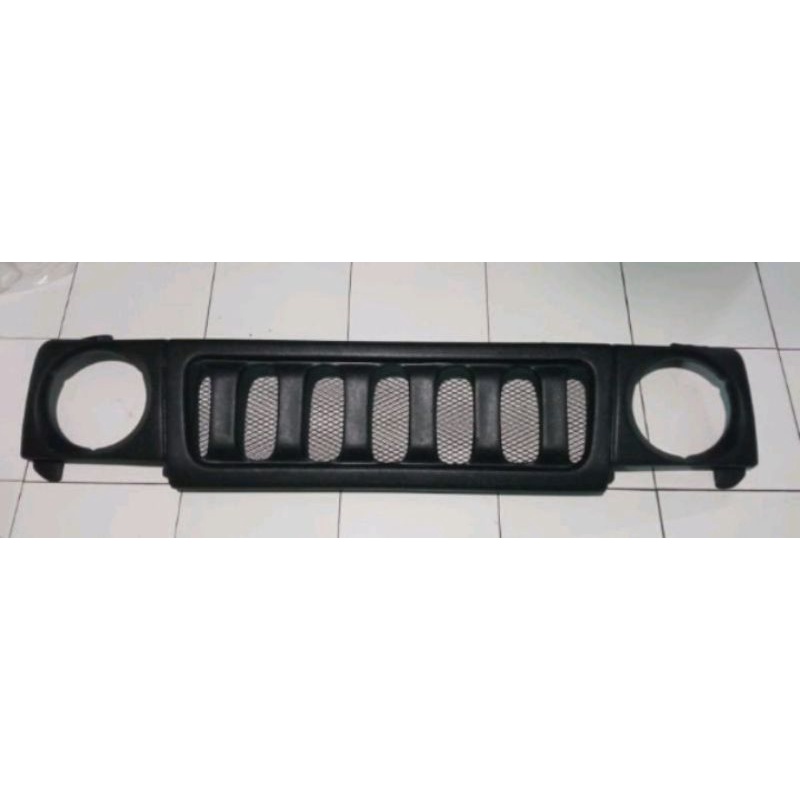 Grill lampu bulat Feroza dan Taft independen