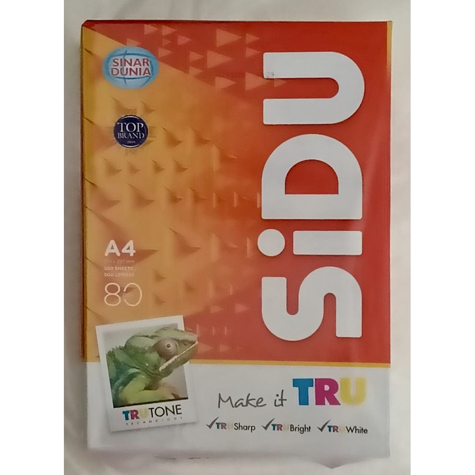 

Order Langsung Sidu Paper HVS A4 80gsm Limited