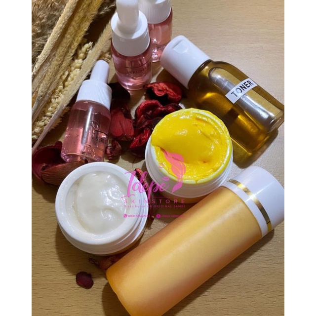 Cream Hn 15g paketan+serum glow