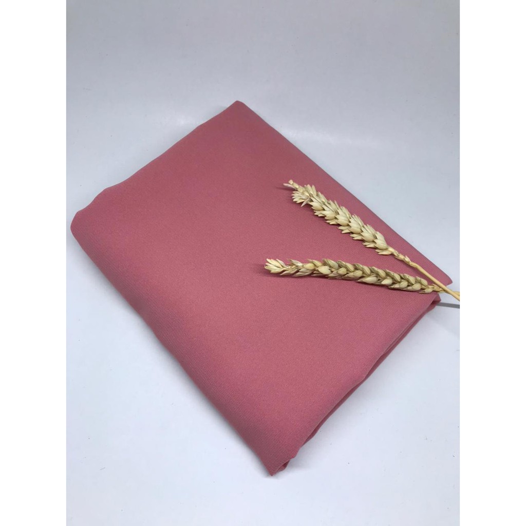 Hijab Segiempat Syari 130-DUSTYPINK