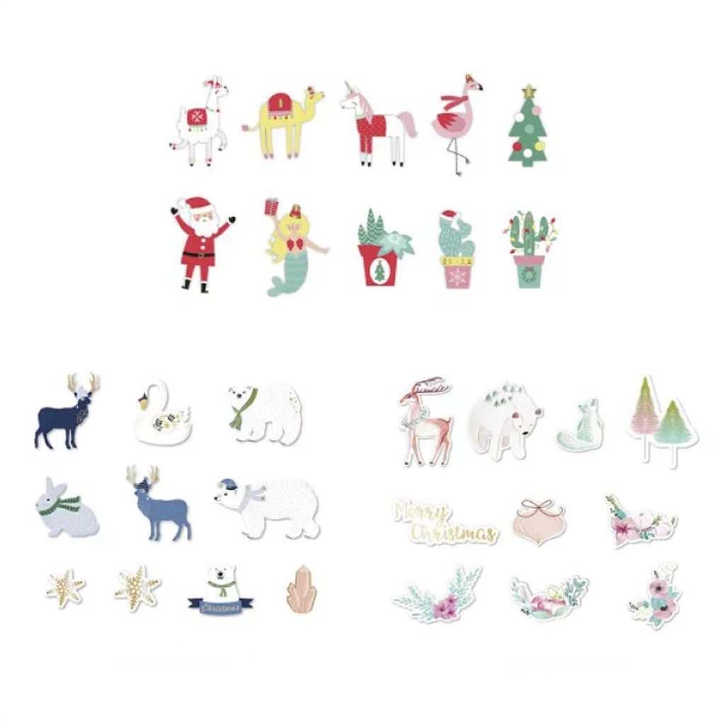 

Mark's Flake Sticker Pastel Christmas
